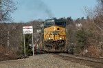 CSXT 470 Leads M426 into Lewiston